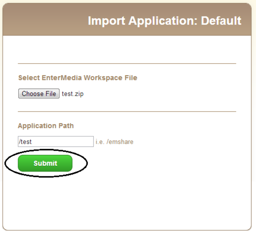 CustomizeApplication_importapp