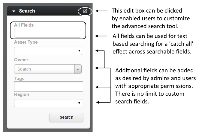 EnterMedia Search Tools - Advanced Search